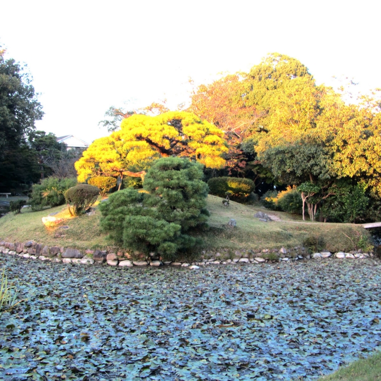 Городской парк г.Цуяма; Окаяма