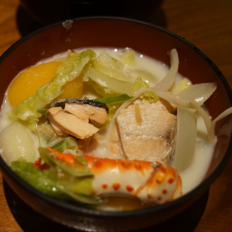Насыщенный рыбный суп; Хоккайдо